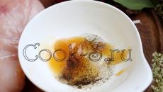 Рецепт: Куриное филе в соевом соусе - с медом Куриное филе в духовке с медом