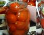 Самые вкусные и сладкие рецепты консервированных помидоров Как приготовить кисло сладкие помидоры на зиму